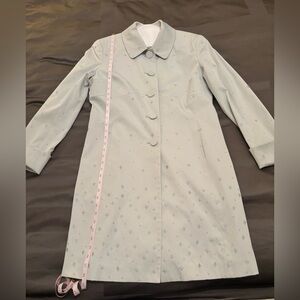 Enzo Angelini ice blue dress coat